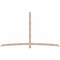Ekena Millwork Bellingham Smooth Timber Gable Bracket, Douglas Fir, 108"W x 63"H x 1 1/2"D x 3 1/2"F, 14/12 Pitch GBW108X63X0204BEL00SDF - alternate 1